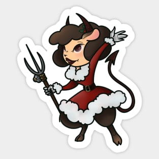 Merry Krampus Sticker